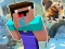 لعبة Noob Parkour: Snow Age على الانترنت