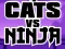 لعبة Cats Vs Ninja على الانترنت