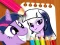 لعبة Equestria Girls Coloring Book على الانترنت