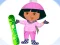 لعبة Dora Ski Winter Dressup على الانترنت
