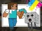 لعبة Minecraft Coloring Pages على الانترنت