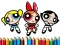 لعبة PowerPuff Girls Coloring Book على الانترنت