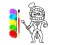 لعبة Digital Circus Click and Paint على الانترنت