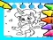لعبة Magical Unicorn Coloring Pages على الانترنت