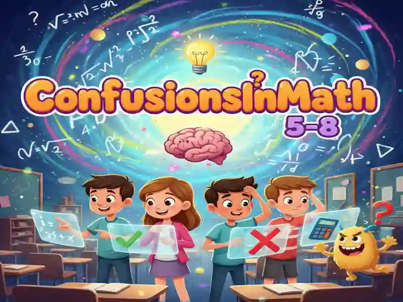 لعبة ConfusionsInMath 5-8 على الانترنت