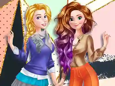 لعبة Princesses Anti-fashion: sporty + classic على الانترنت