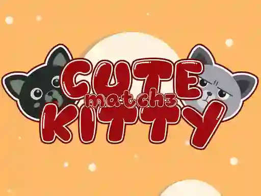 لعبة Cute Kitty Match 3 على الانترنت