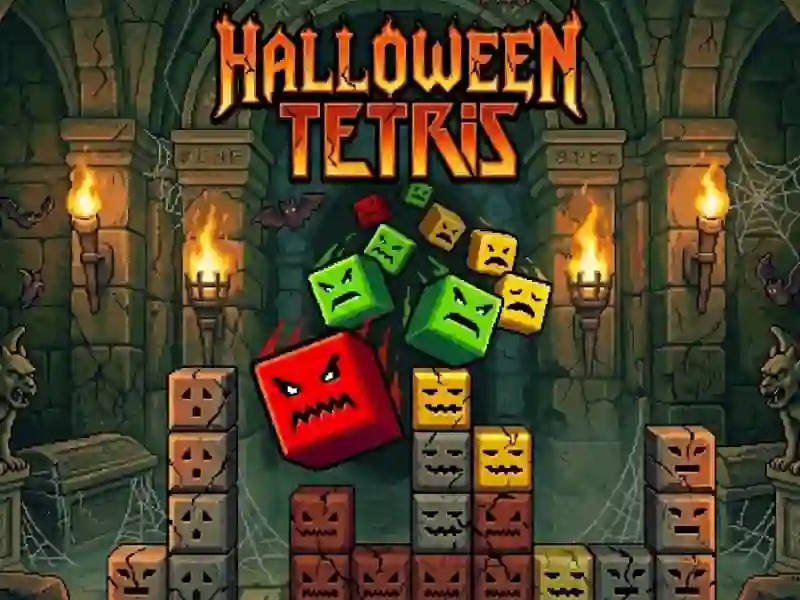 لعبة Halloween Tetris على الانترنت