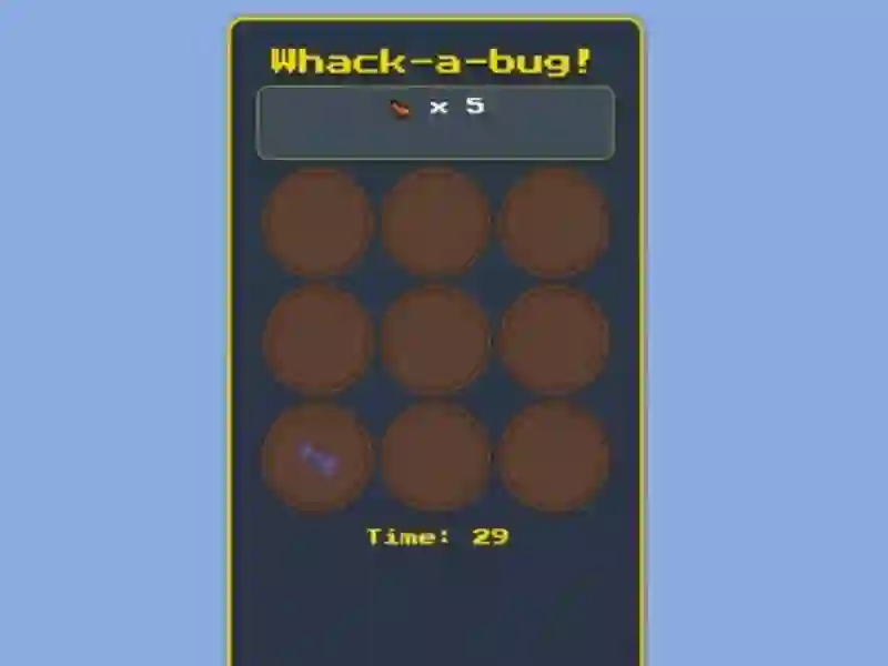 لعبة Whack A Bug Challenge على الانترنت