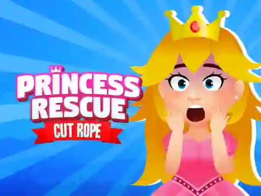 لعبة Princess Rescue Cut Rope على الانترنت