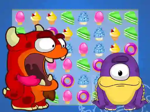 لعبة Candy Monster Match 3 على الانترنت
