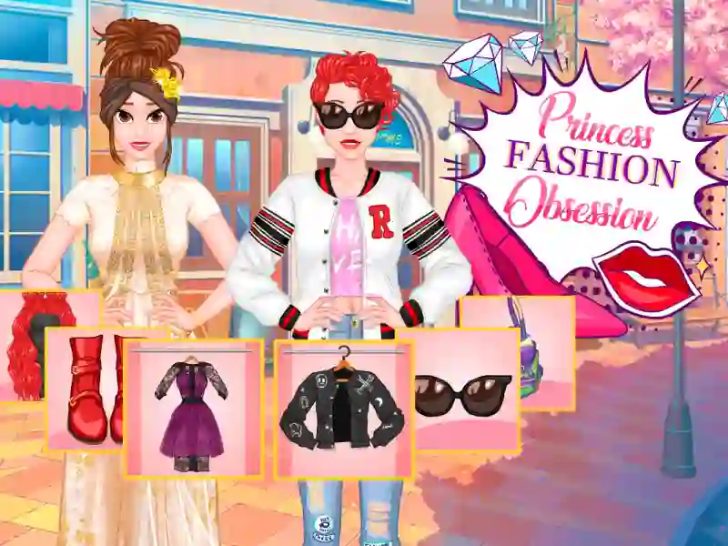 لعبة Princess Fashion Obsession على الانترنت
