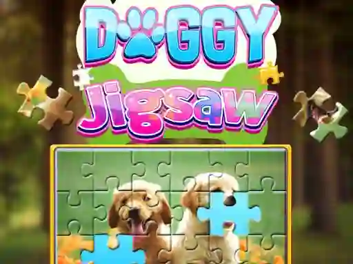 لعبة Doggy Jigsaw على الانترنت