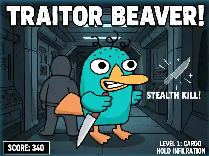 لعبة Traitor Beaver! على الانترنت