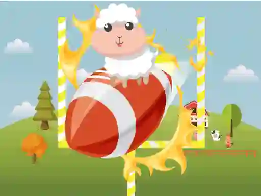 لعبة Animals Rugby Flick على الانترنت