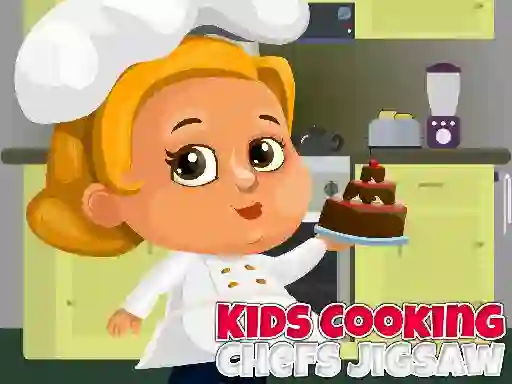 لعبة Kids Cooking Chefs Jigsaw على الانترنت