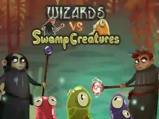 لعبة Wizards vs swamp creatures على الانترنت