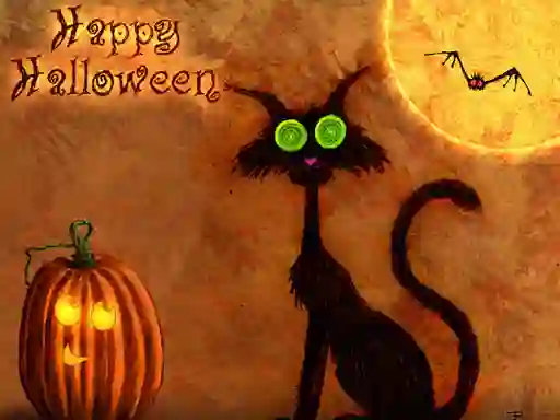 لعبة Happy Halloween 2020 Puzzle على الانترنت