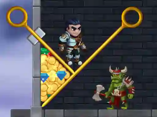 لعبة Help The Hero على الانترنت