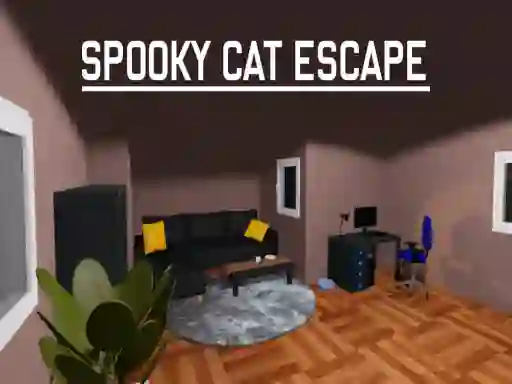 لعبة Spooky Cat Escape على الانترنت