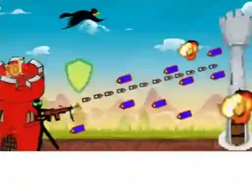 لعبة Castle Blaster 2D! على الانترنت