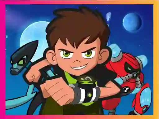 لعبة Ben 10 Colorful Universe على الانترنت