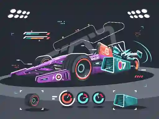 لعبة Powerful Cars Memory على الانترنت
