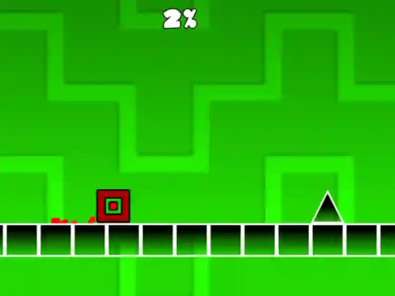 لعبة Geometry Dash: Super Editor على الانترنت