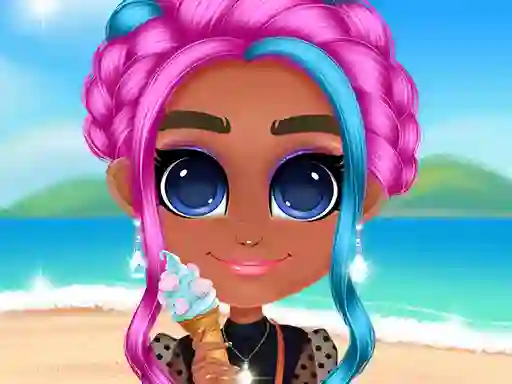 لعبة BFF Summer Vibes على الانترنت