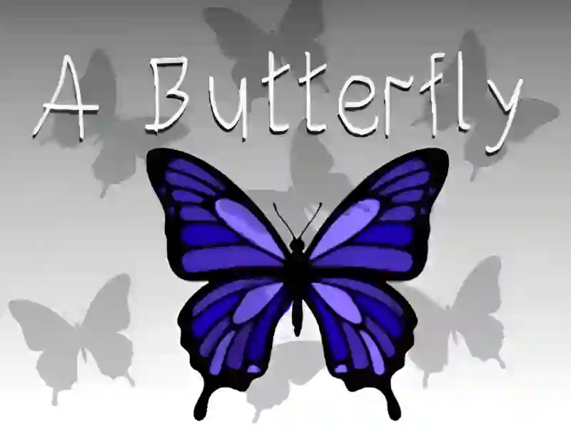 لعبة A Butterfly على الانترنت