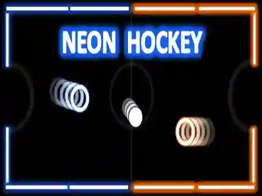 لعبة Neon Hockey على الانترنت