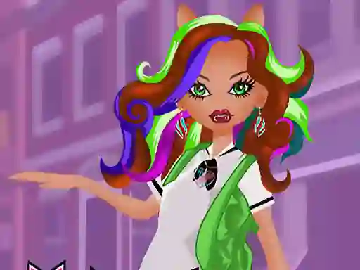 لعبة Monster High Clawdeen على الانترنت