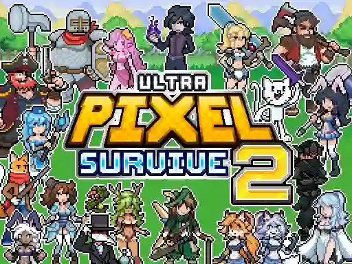 لعبة Ultra Pixel Survive 2 على الانترنت