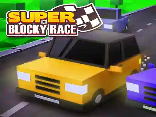 لعبة Super Blocky Race على الانترنت