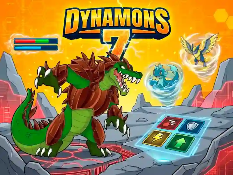 لعبة Dynamons 7 على الانترنت