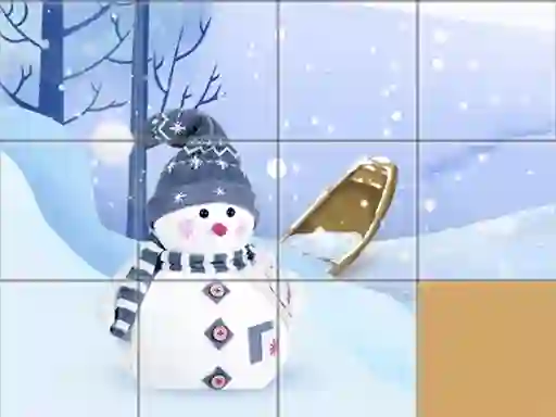 لعبة Christmas Slide Puzzle على الانترنت