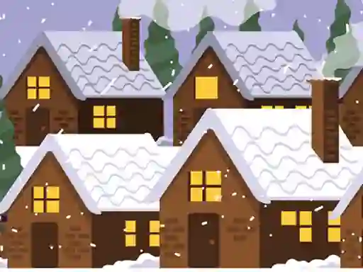 لعبة Christmas Town Difference على الانترنت