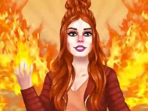 لعبة Redhaired Fairy Fantasy vs Reality على الانترنت