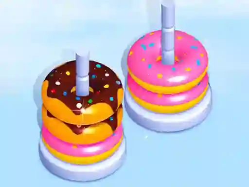 لعبة Donut Sort Fun على الانترنت