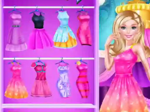 لعبة Barbie Fashion Closet على الانترنت