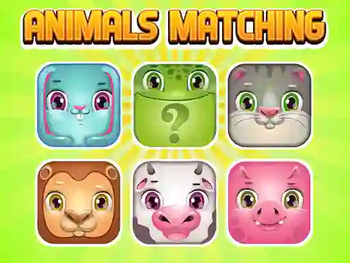 لعبة Animals Memory Matching على الانترنت