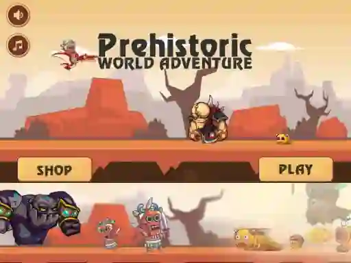 لعبة Prehistoric World Adventure على الانترنت