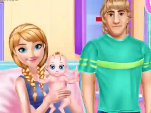 لعبة Pregnant Anna and Baby Care على الانترنت