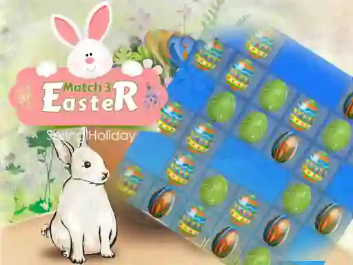 لعبة Easter Eggs Match 3 على الانترنت
