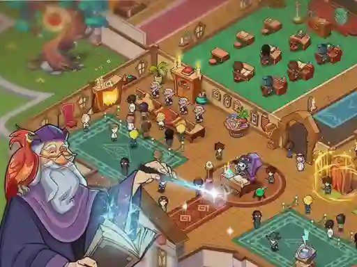 لعبة Wizard School على الانترنت