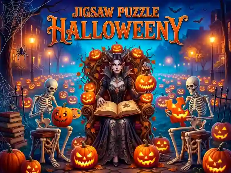 لعبة Jigsaw Puzzle Halloweeny على الانترنت