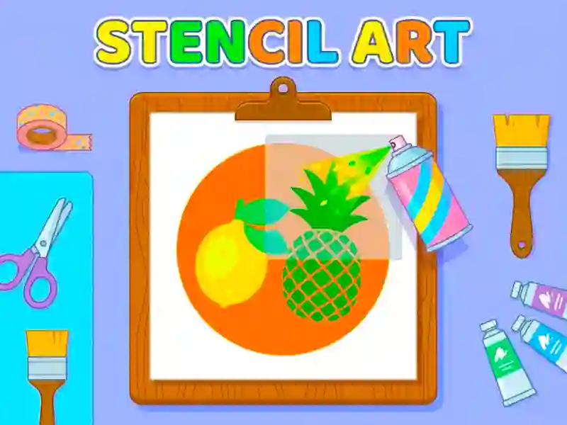 لعبة Stencil Art على الانترنت