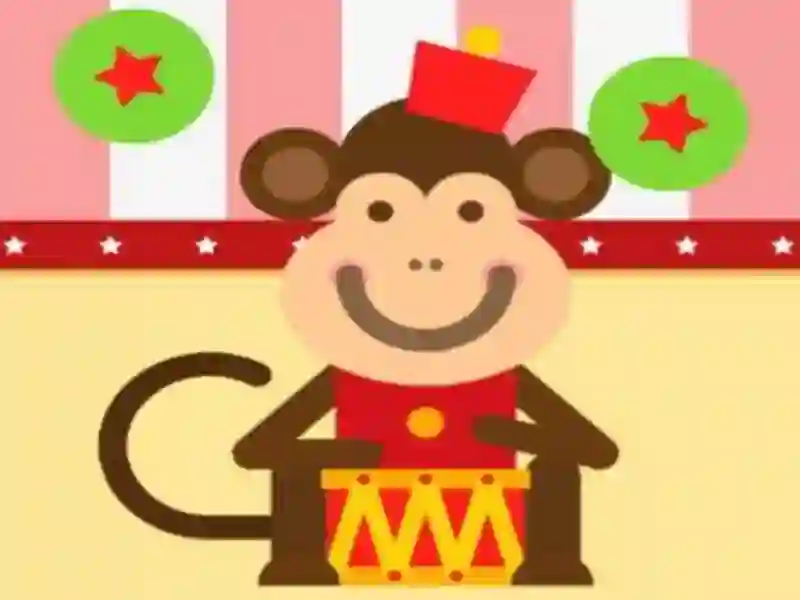 لعبة Monkey Drums على الانترنت