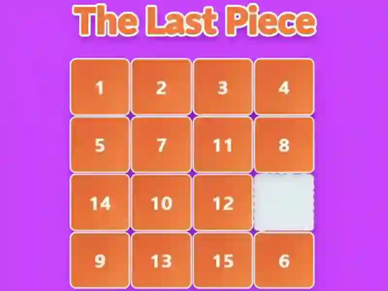 لعبة The Last Piece على الانترنت