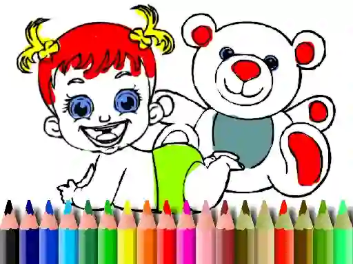 لعبة Back To School: Baby Doll Coloring على الانترنت